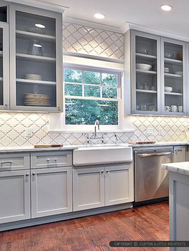 Fancy Farmhouse Kitchen Backsplash Decor Ideas Page Of