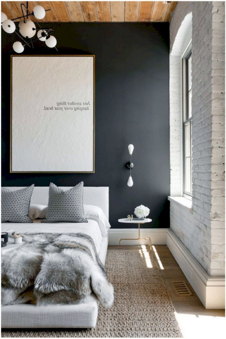 small cozy minimalist bedroom