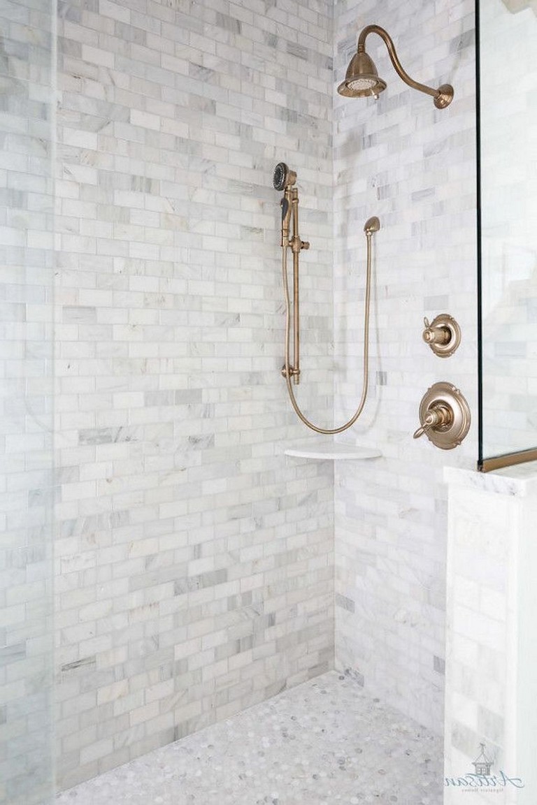 78+ Luxury Farmhouse Tile Shower Ideas Remodel