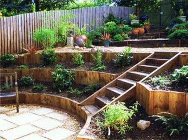 40+ COMFY GARDEN STEP ON A SLOPE DESIGN IDEAS - Page 27 of 45