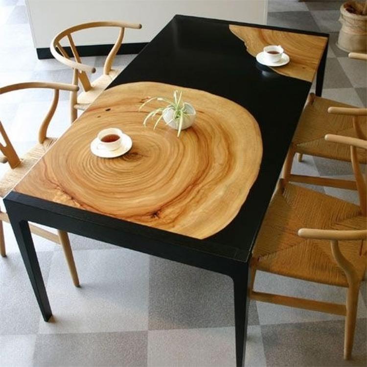 75 Fabulous Resin Wood Table for Your Home Furniture Ideas ...