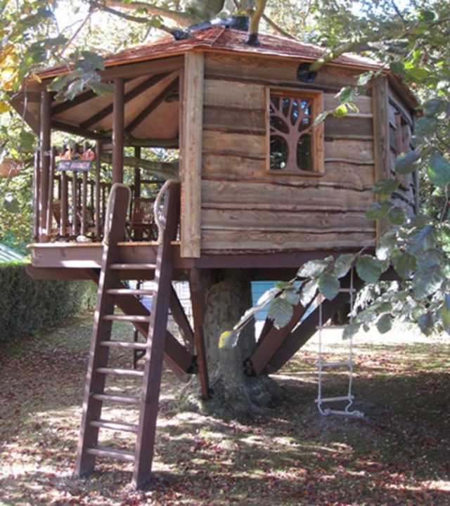 65+ Modest DIY Treehouse for Kids Play Ideas - Page 34 of 76