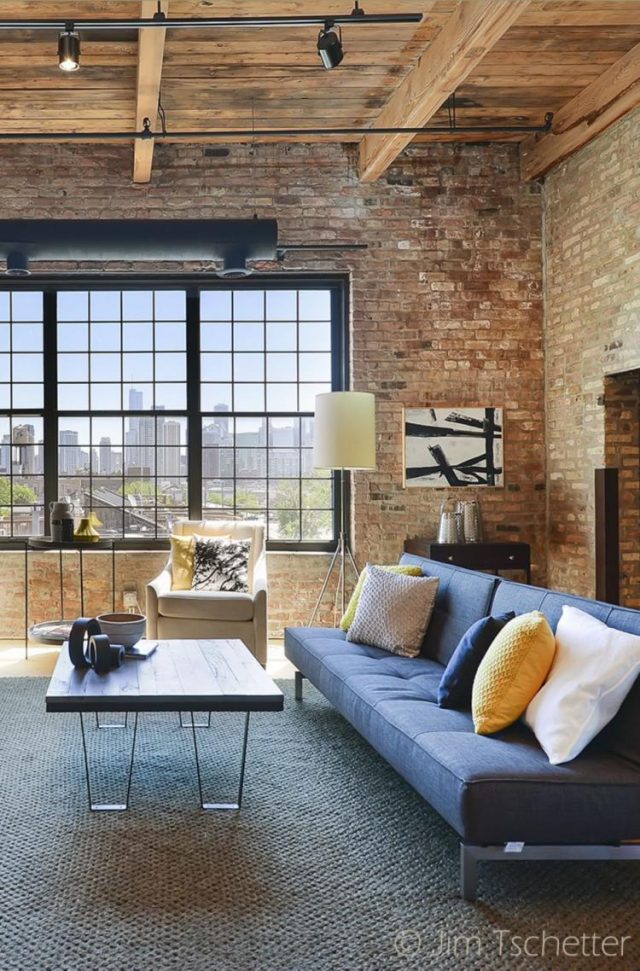 50+ Gorgeous Living Room Exposed Brick Wall Decor Ideas - Page 16 of 53