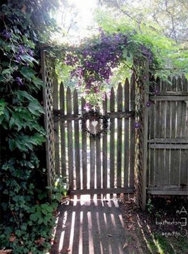 70+ Fantastic Rustic Garden Gates Decor Ideas - Page 12 Of 72