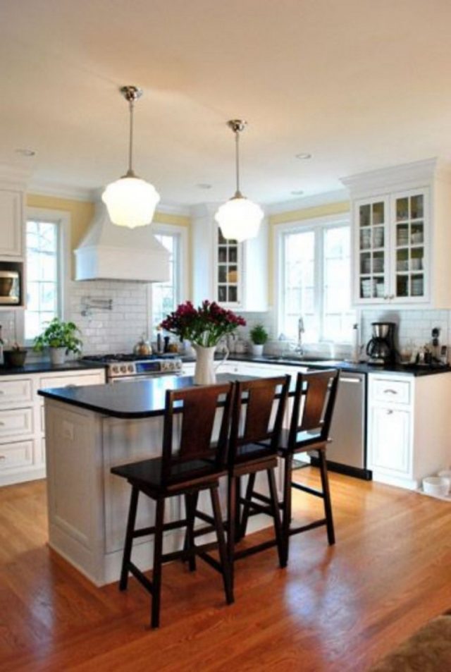 70 Stunning Kitchen Light Cabinets with Dark Countertops Design Ideas ...