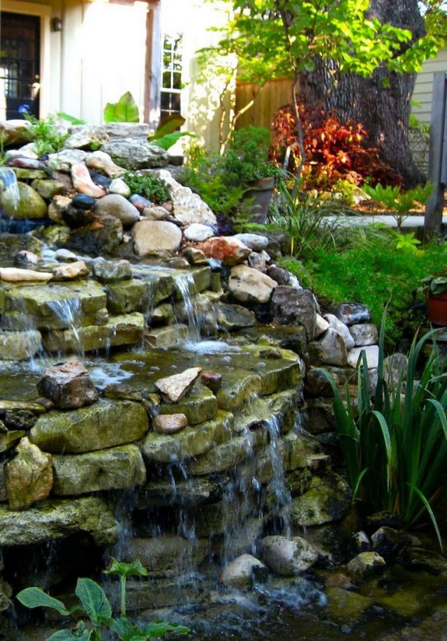 35+ Amazing How to Make Waterfall for Your Home Garden Designs - Page ...