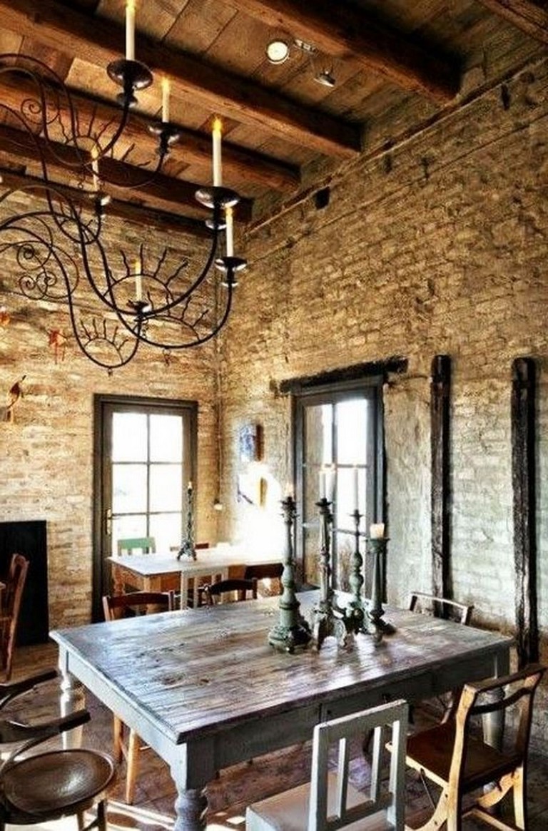 61+ Magnificent Rustic Interior with Italian Tuscan Style Decorations ...