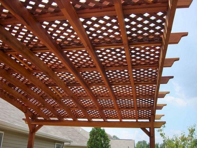 24+ Amazing Creative Shade Ideas in Your Backyard Patio Designs - Page