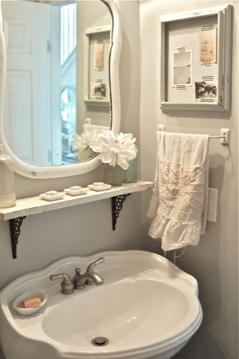 50 Interesting Shabby Chic Bathroom Decor Ideas Page 51 Of 51