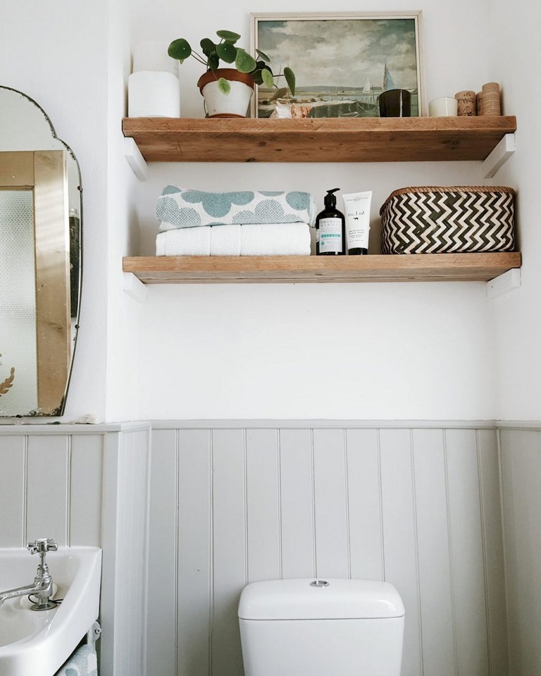 64+ Fast and Easy Bathroom Shelves Organization Tips Page 9 of 65